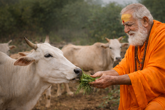 🐄 Gau Seva – Gau Mata ki Seva se Punya aur Shanti ka Vardaan Paayein